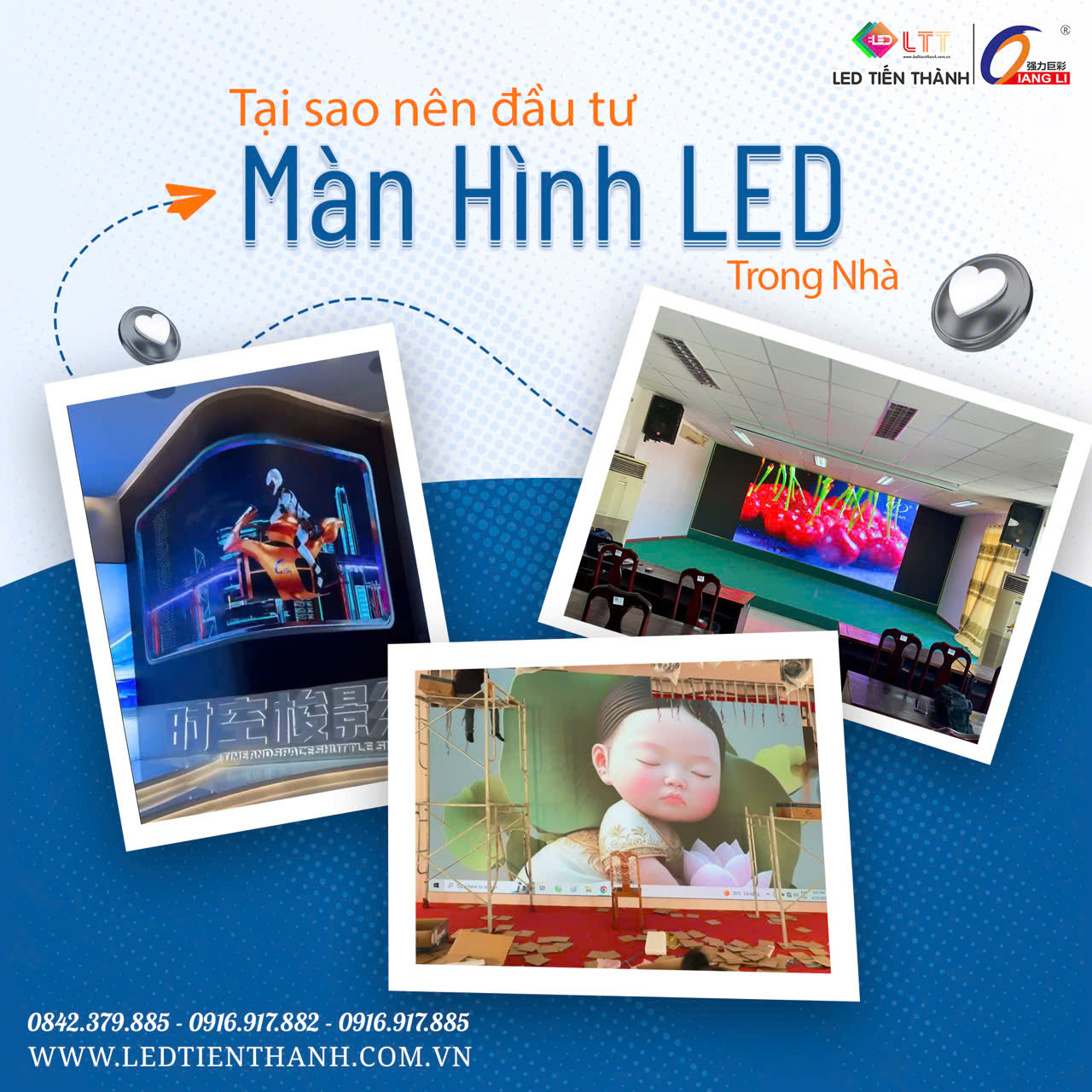 Tại Sao Doanh Nghiệp Nên Đầu Tư Màn Hình LED Trong Nhà?