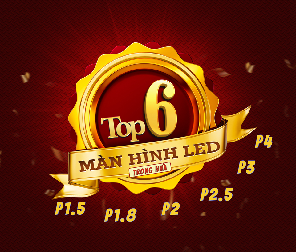 TOP 6 Màn Hình Led Phù Hợp Trong Nhà