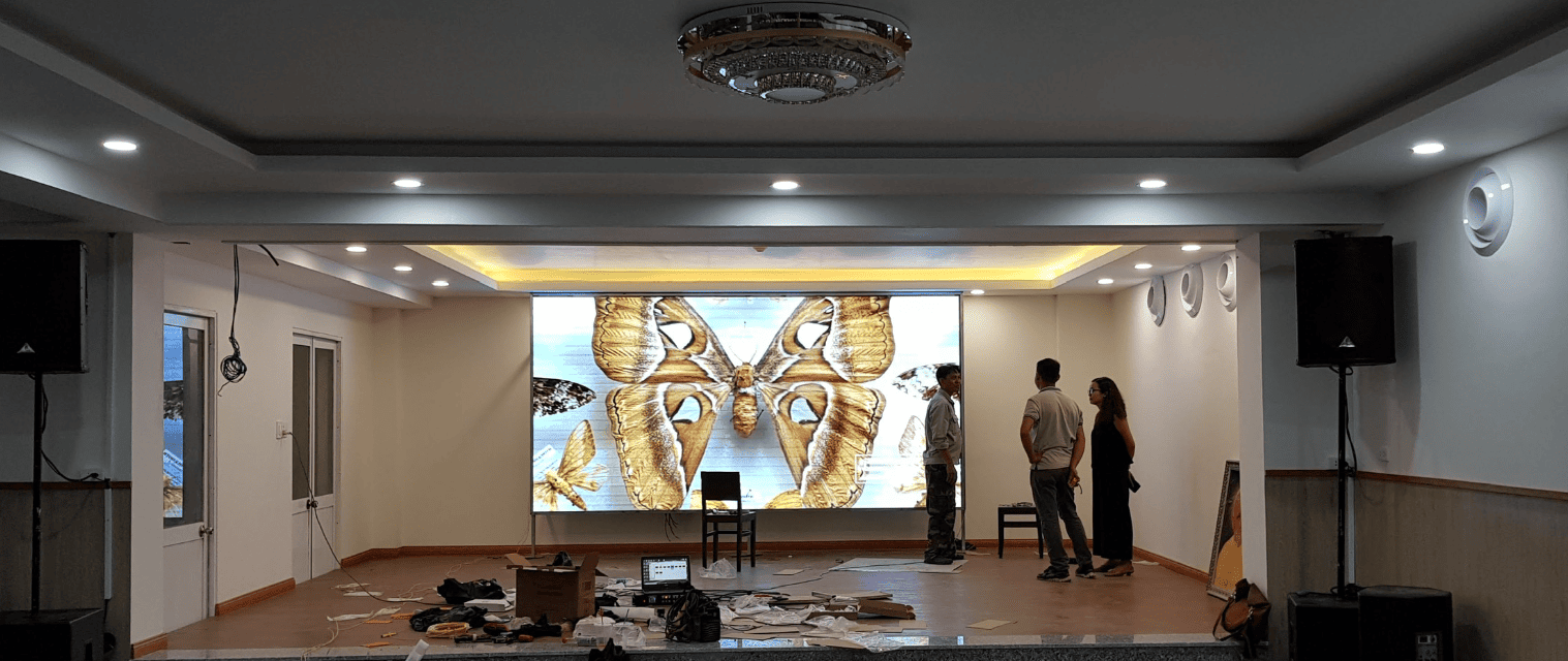 màn hình led trong nhà