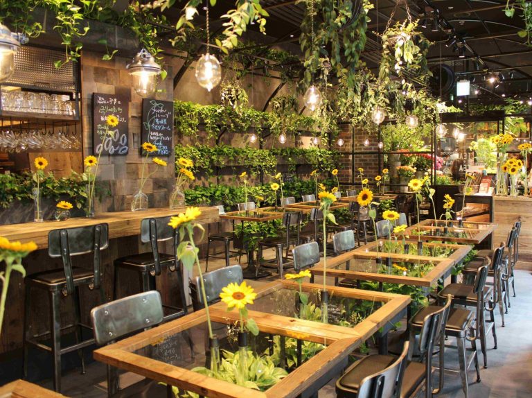 Dự tính chi phí thiết kế quán cafe sân vườn