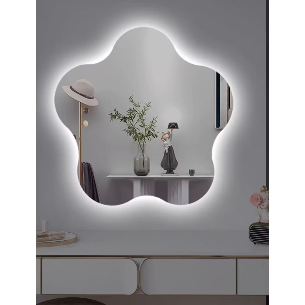 Gương LED bông hoa