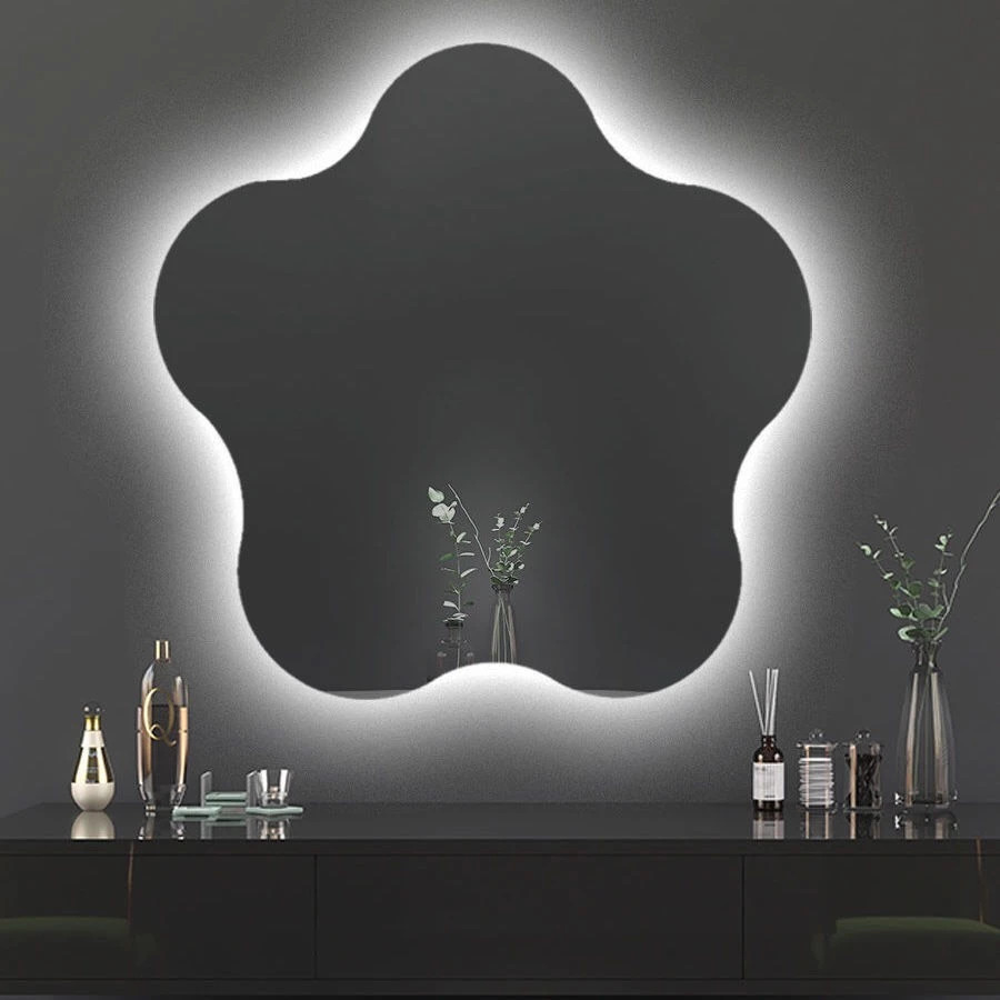 Gương LED bông hoa