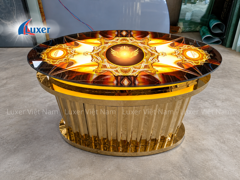 Bàn Karaoke LX02 – Bầu dục / Tròn