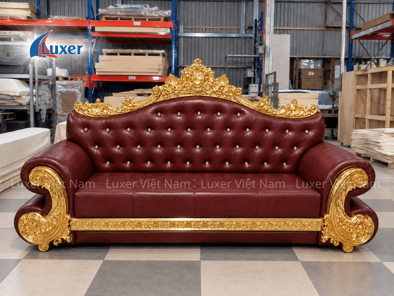 Ghế Sofa Karaoke cổ điển Hoa hồng