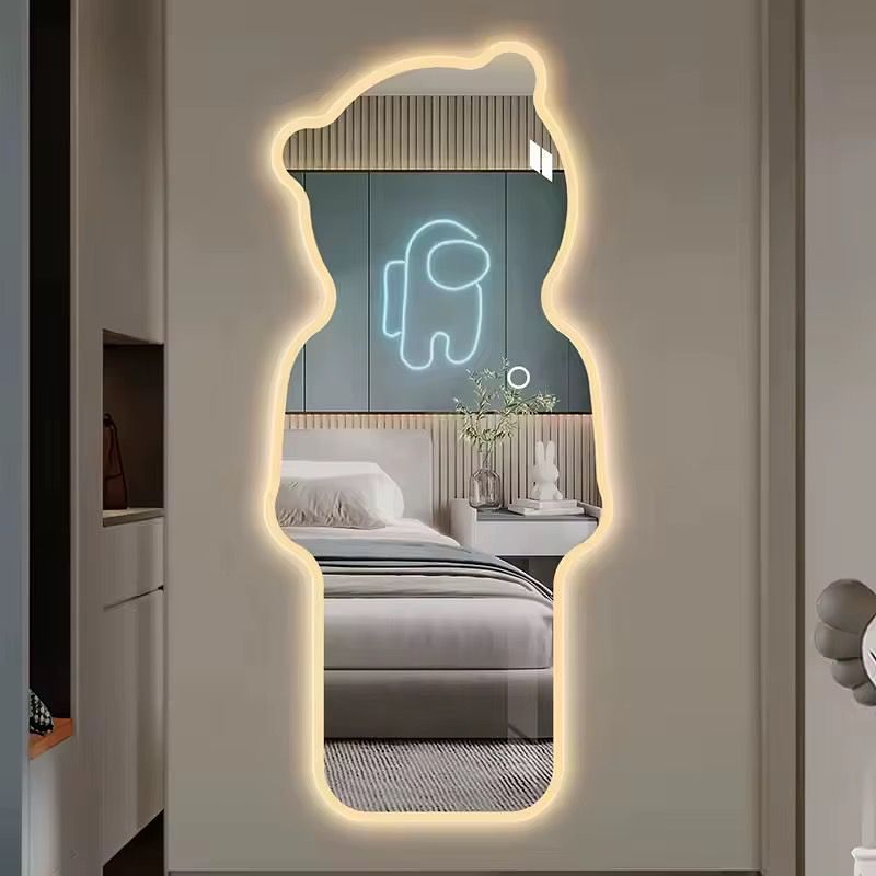 Gương LED toàn thân gấu