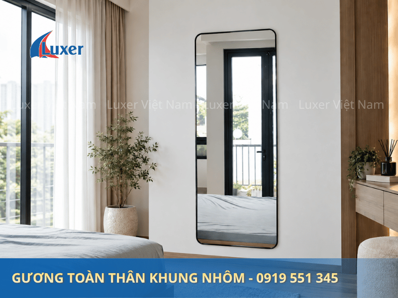 Gương toàn thân khung nhôm