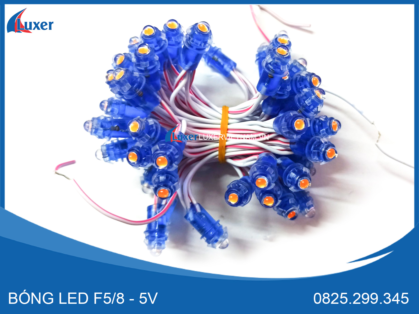Bóng Led F5/8 - 5V – Công ty TNHH MTV Luxer Việt Nam