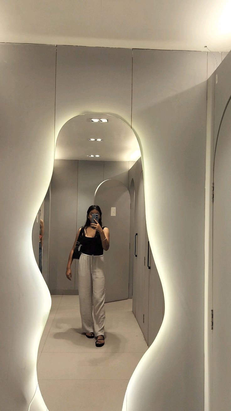 Gương LED decor nghệ thuật đa hình