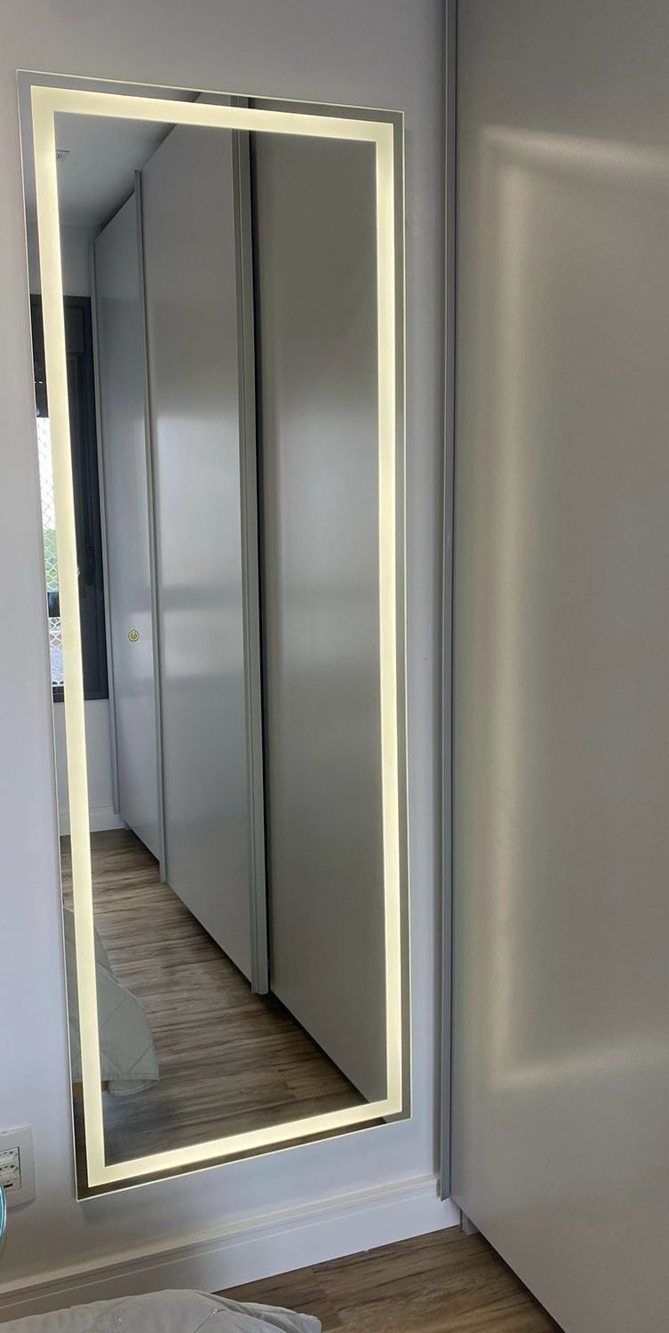 Gương Hình Chữ Nhật LED phun cát