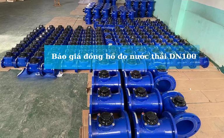 Báo giá đồng hồ đo nước thải DN100