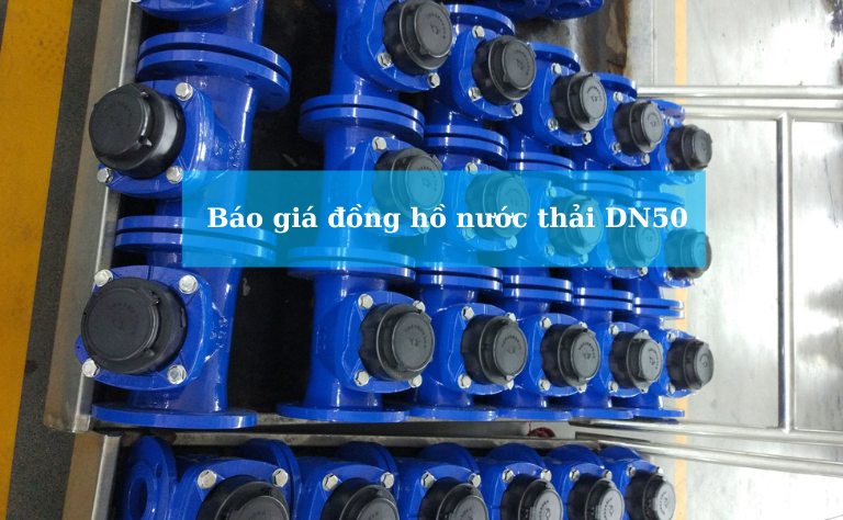 Báo giá đồng hồ đo nước thải DN50