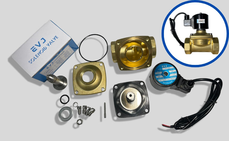 Các bộ phận chi tiết của van điện từ EVJ - Việt Nam