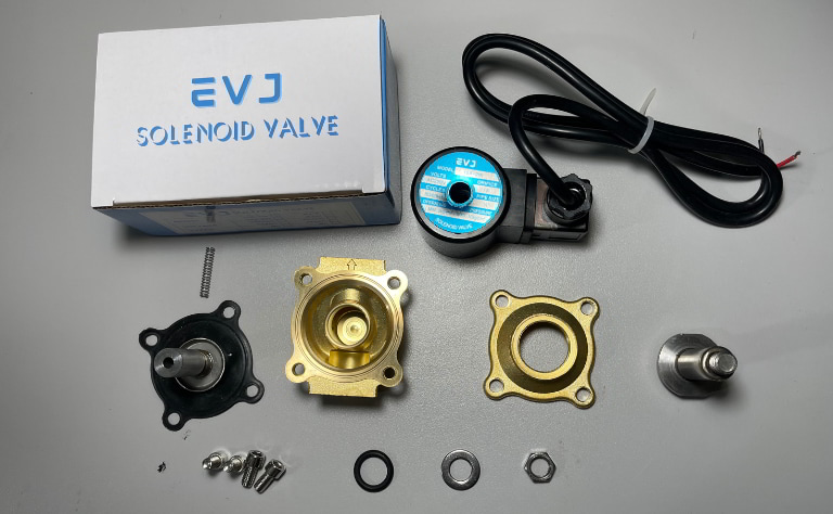 Cấu tạo van điện từ EVJ 15A-2W