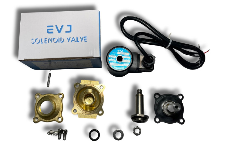 Cấu tạo van điện từ EVJ 20A-2W