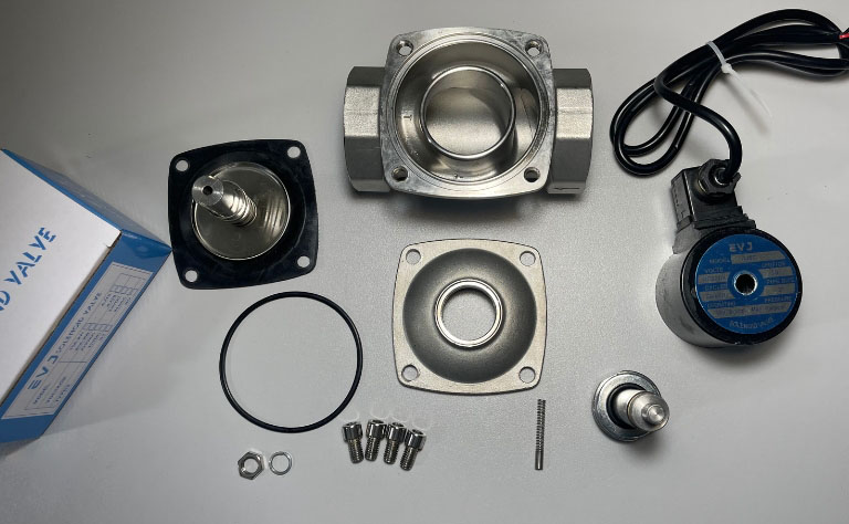 Cấu tạo chi tiết van điện từ EVJ AJ50