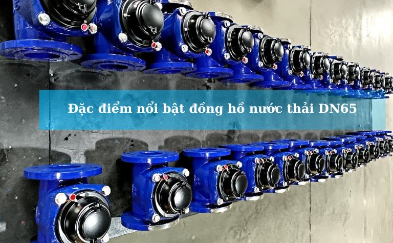 Đặc điểm nổi bật đồng hồ đo nước thải DN65