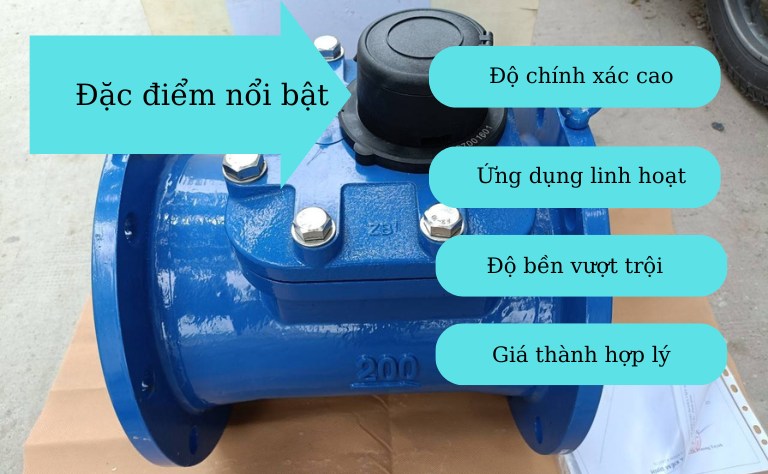 Đặc điểm nổi bật đồng hồ đo nước thải UniK