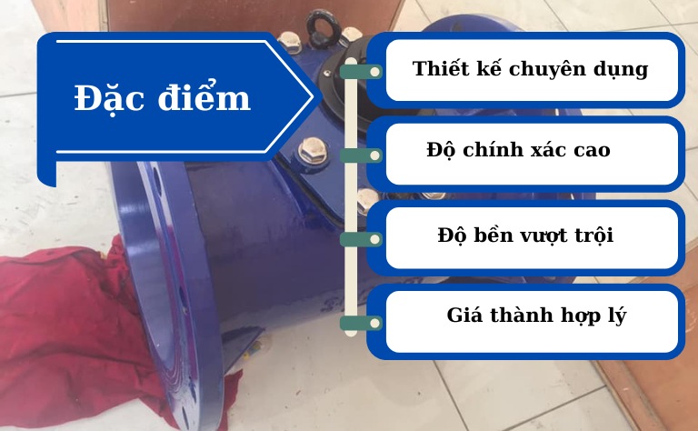 Đặc điểm nổi bật đồng hồ nước thải Komax