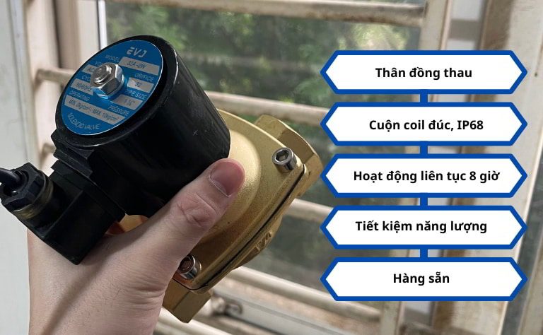 Đặc điểm nổi bật van điện từ EVJ 32A-2W