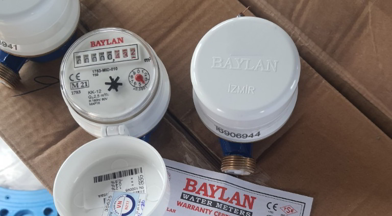 Đồng hồ đo lưu lượng nước Baylan dang cơ