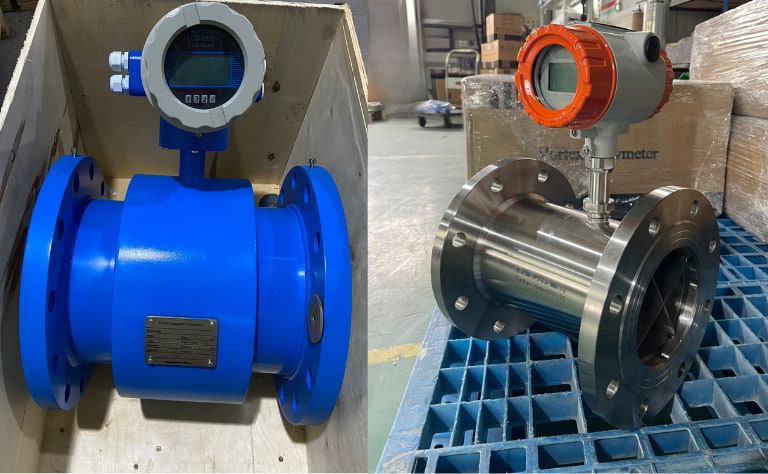 Đồng hồ nước điện tử theo vật liệu chế tạo