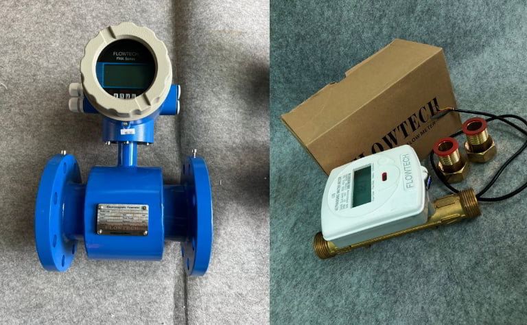 Đồng hồ nước điện tử theo công nghệ đo