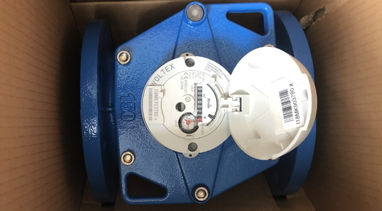 Đồng hồ nước Itron lắp bích