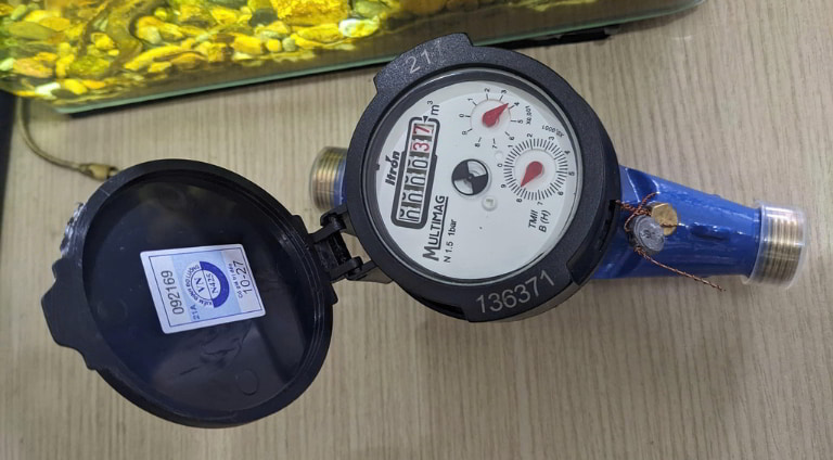 Đồng hồ nước Itron lắp ren