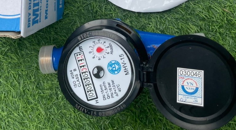 Đồng hồ nước Minh Hòa thân đồng