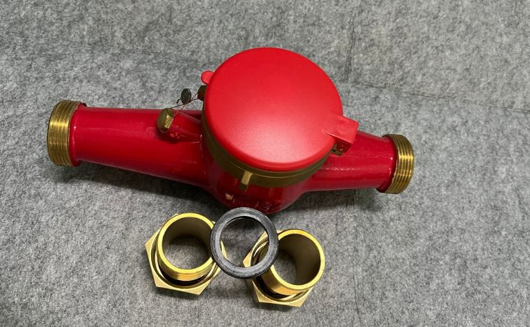 Đồng hồ đo nước nóng FLowtech nối ren