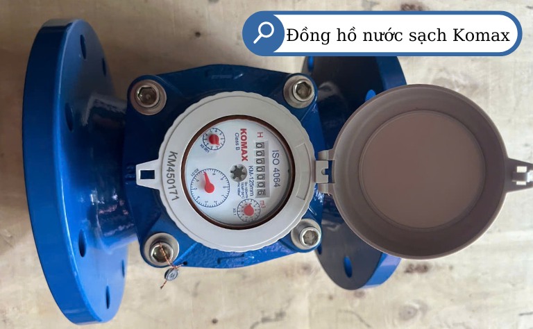 Đồng hồ nước sạch Komax- Hàn Quốc