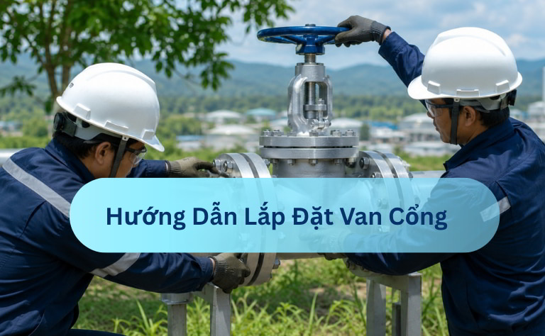Hướng dẫn lắp đặt van cổng