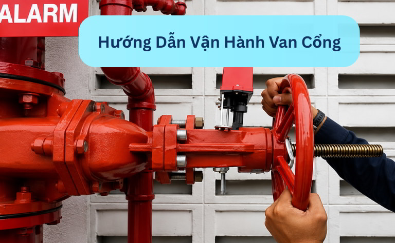 Hướng dẫn vận hành van cổng