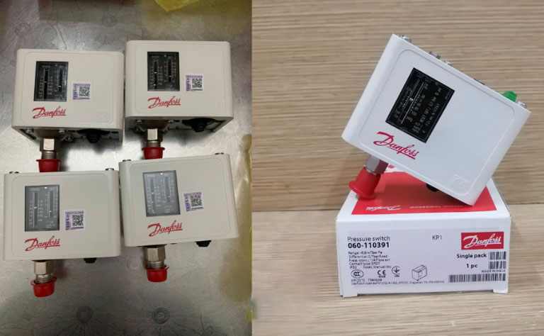 Hướng dẫn sử dụng công tắc áp suất Danfoss