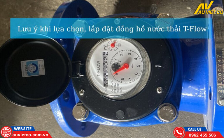 Những lưu ý khi lựa chọn đồng hồ đo nước thải T-Flow