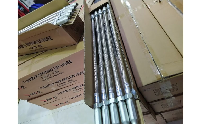 Ống mềm nối đầu phun Sprinkler Daejin 1500mm