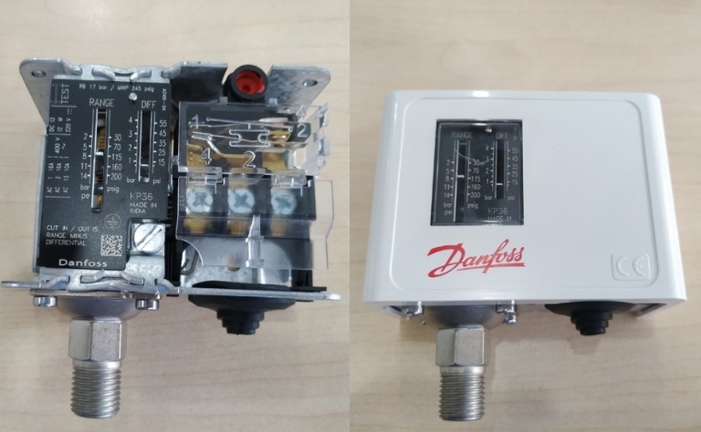 So sánh công tắc áp suất Danfoss