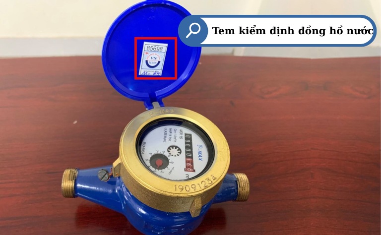 Tem kiểm định đồng hồ đo nước