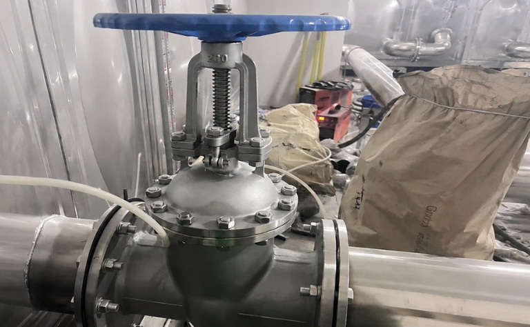 Ứng dụng thực tế van cổng inox DN200 mặt bích