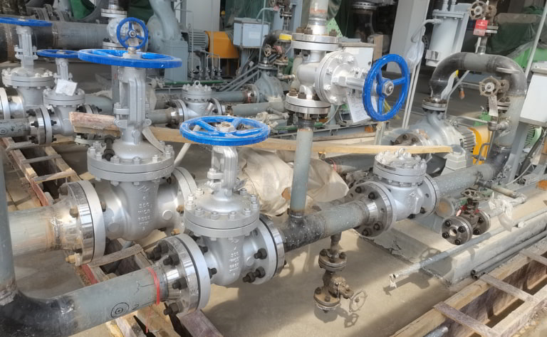 Ứng dụng thực tế van cổng thép