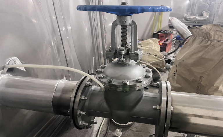 Ứng dụng thực tế van cổng ty nổi DN200