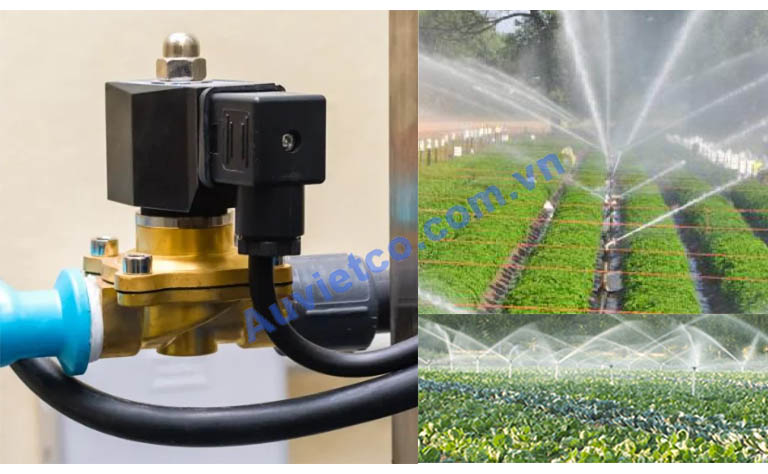 Ứng dụng van điện từ UniD phi 49mm trong hệ thống tưới