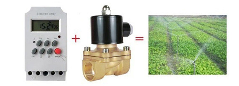 Van điện từ phi 42 UW 32 có thể điều khiển bật tắt từ xa