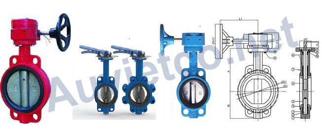 Thông số kỹ thuật chung của các dòng van bướm