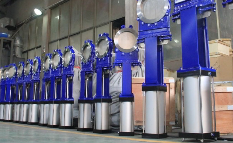 Van cổng BB điều khiển khí nén