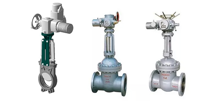 Van cổng điều khiển điện