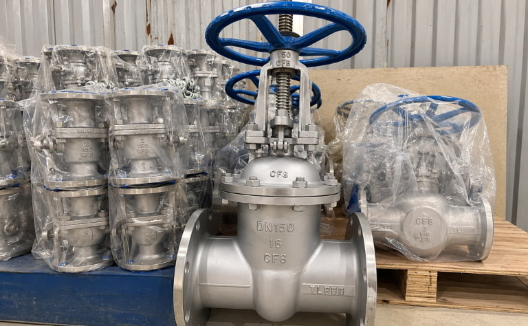 Van cổng inox 304 DN150