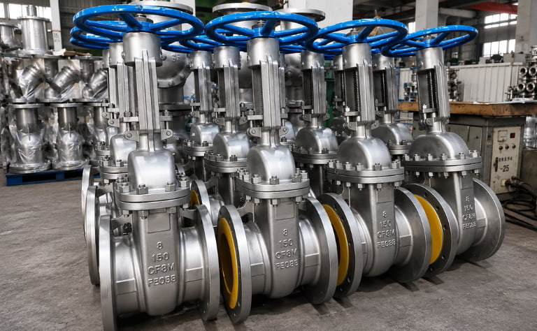 Van cổng inox 316 DN200