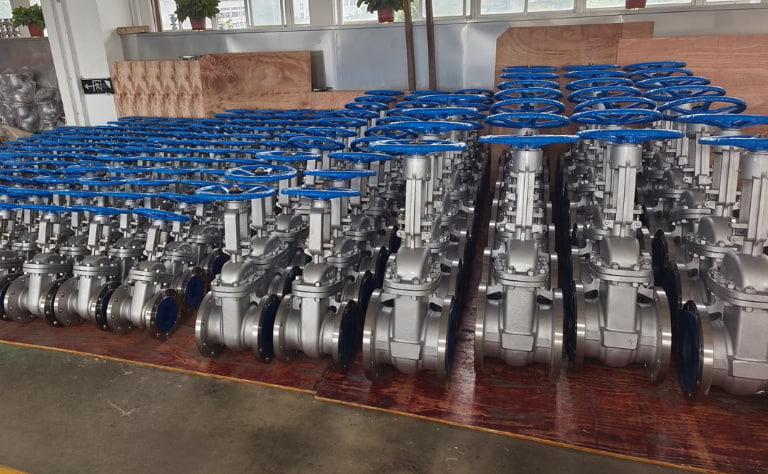 Van cổng inox DN100 tại kho Van công nghiệp Âu Việt