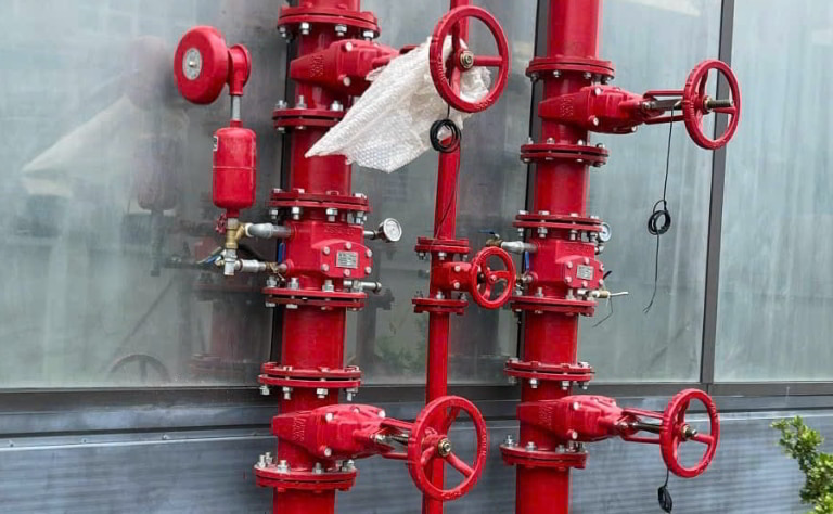Van cổng OS&Y kèm công tắc giám sát